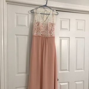 Blush Bridesmaid Dress